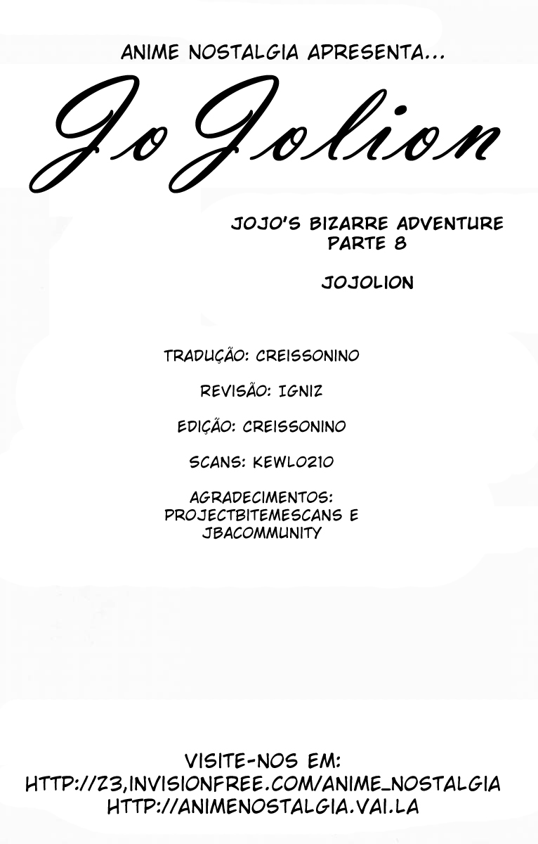 Read JoJo's Bizarre Adventure Part 8  JoJolion PT-BR Manga Online