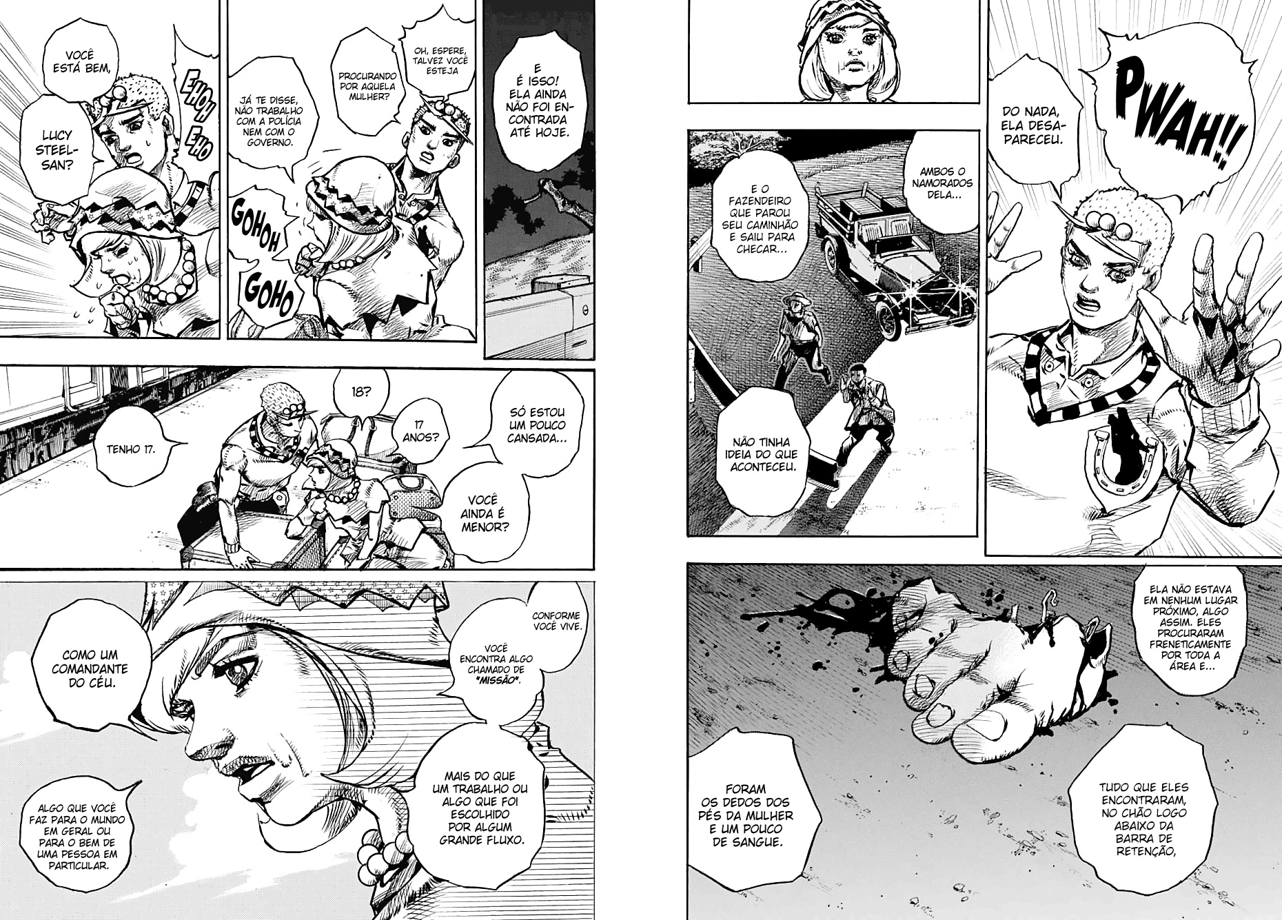 Read JoJo's Bizarre Adventure Part 8  JoJolion PT-BR Manga Online