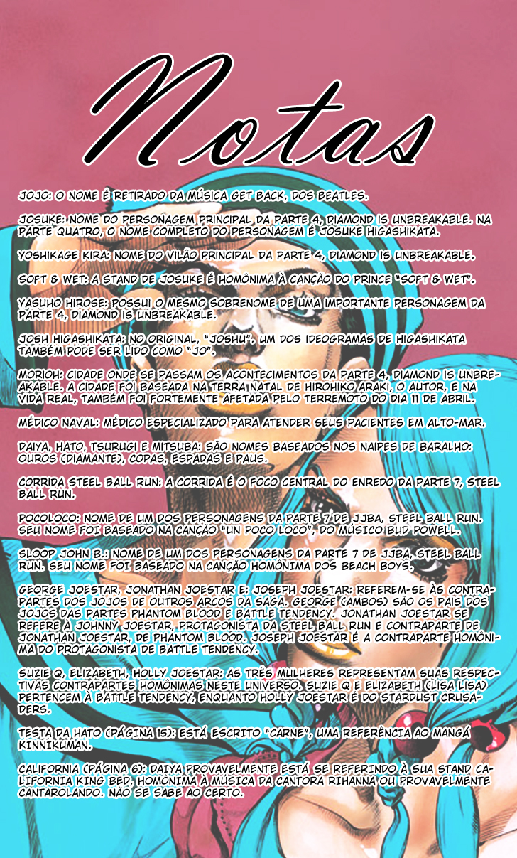 Read JoJo's Bizarre Adventure Part 8  JoJolion PT-BR Manga Online