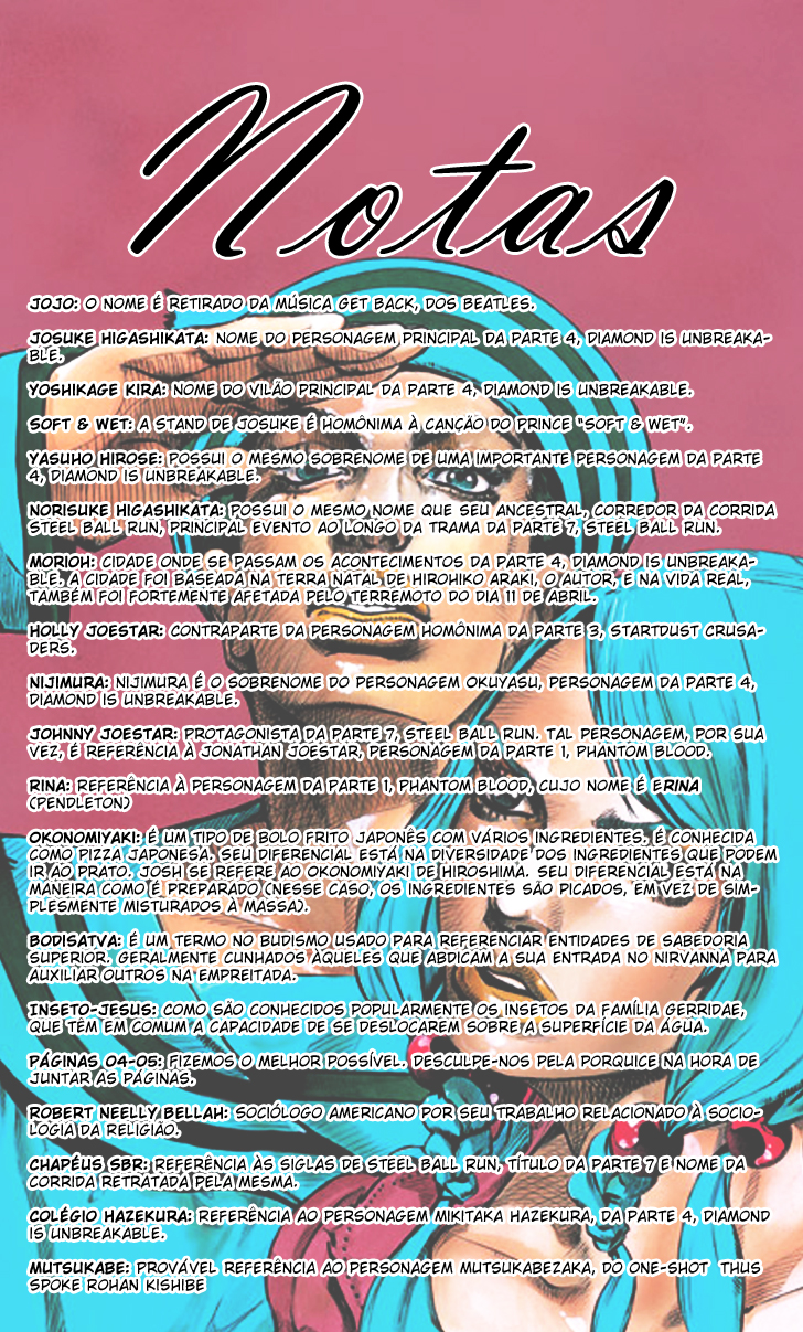 Read JoJo's Bizarre Adventure Part 8  JoJolion PT-BR Manga Online
