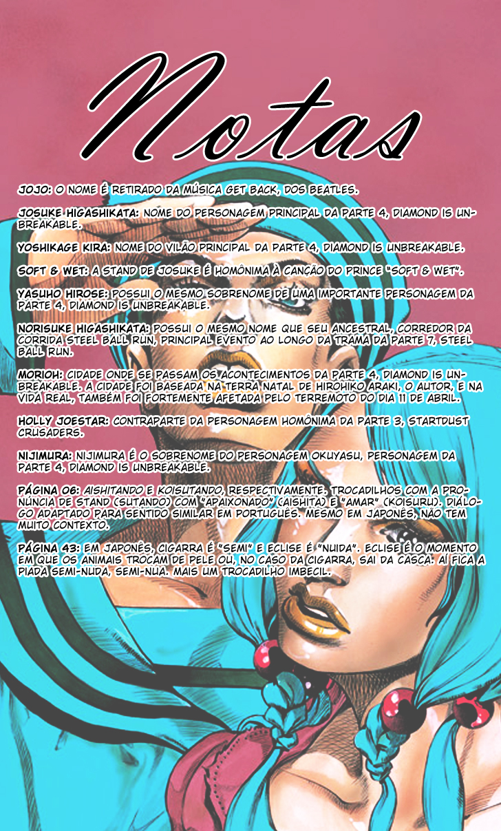 Read JoJo's Bizarre Adventure Part 8  JoJolion PT-BR Manga Online