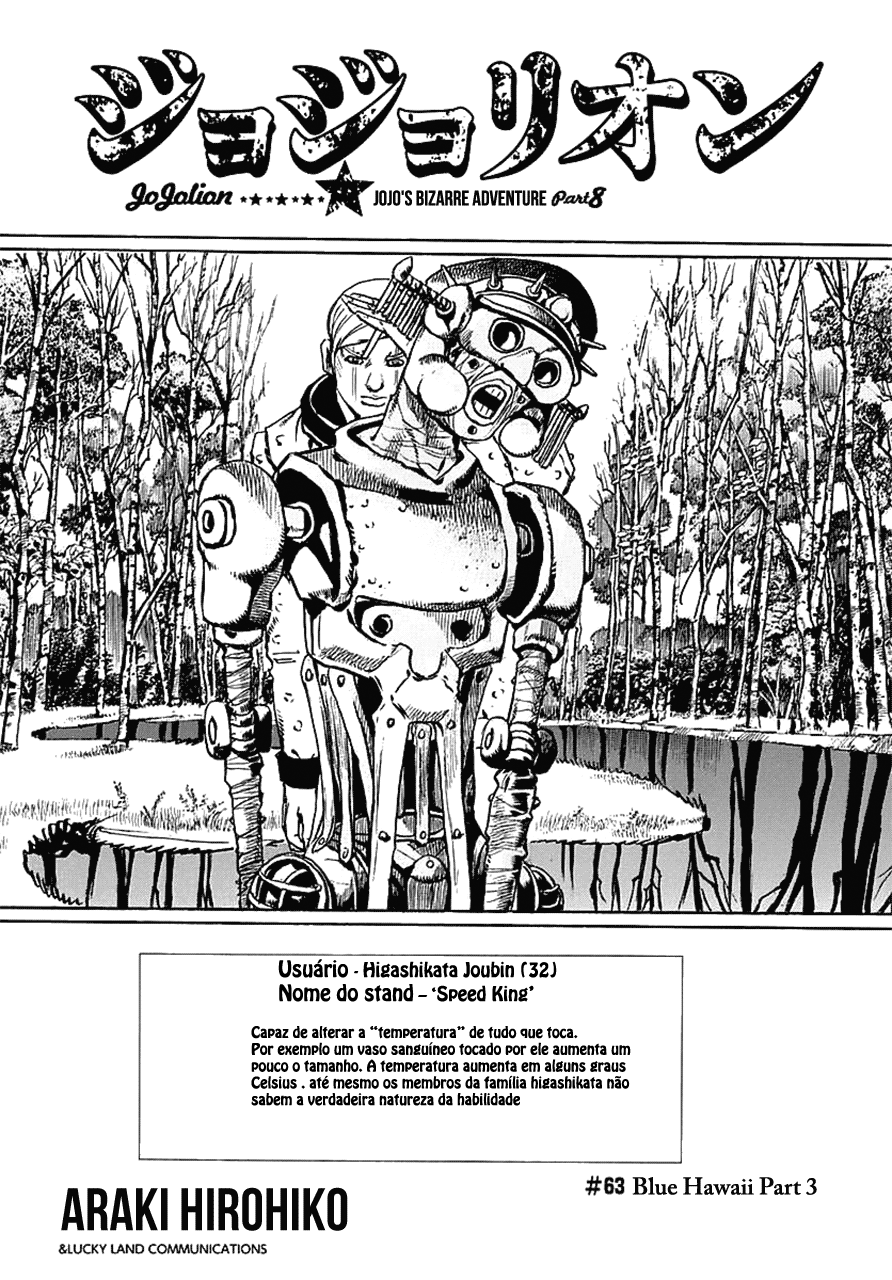 Read JoJo's Bizarre Adventure Part 8  JoJolion PT-BR Manga Online