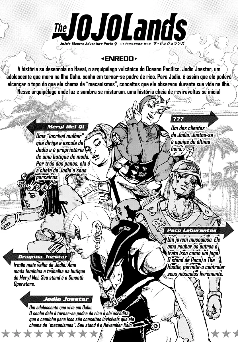 Read JoJo’s Bizarre Adventure Part 9 The JoJoLands PT-BR Manga Online