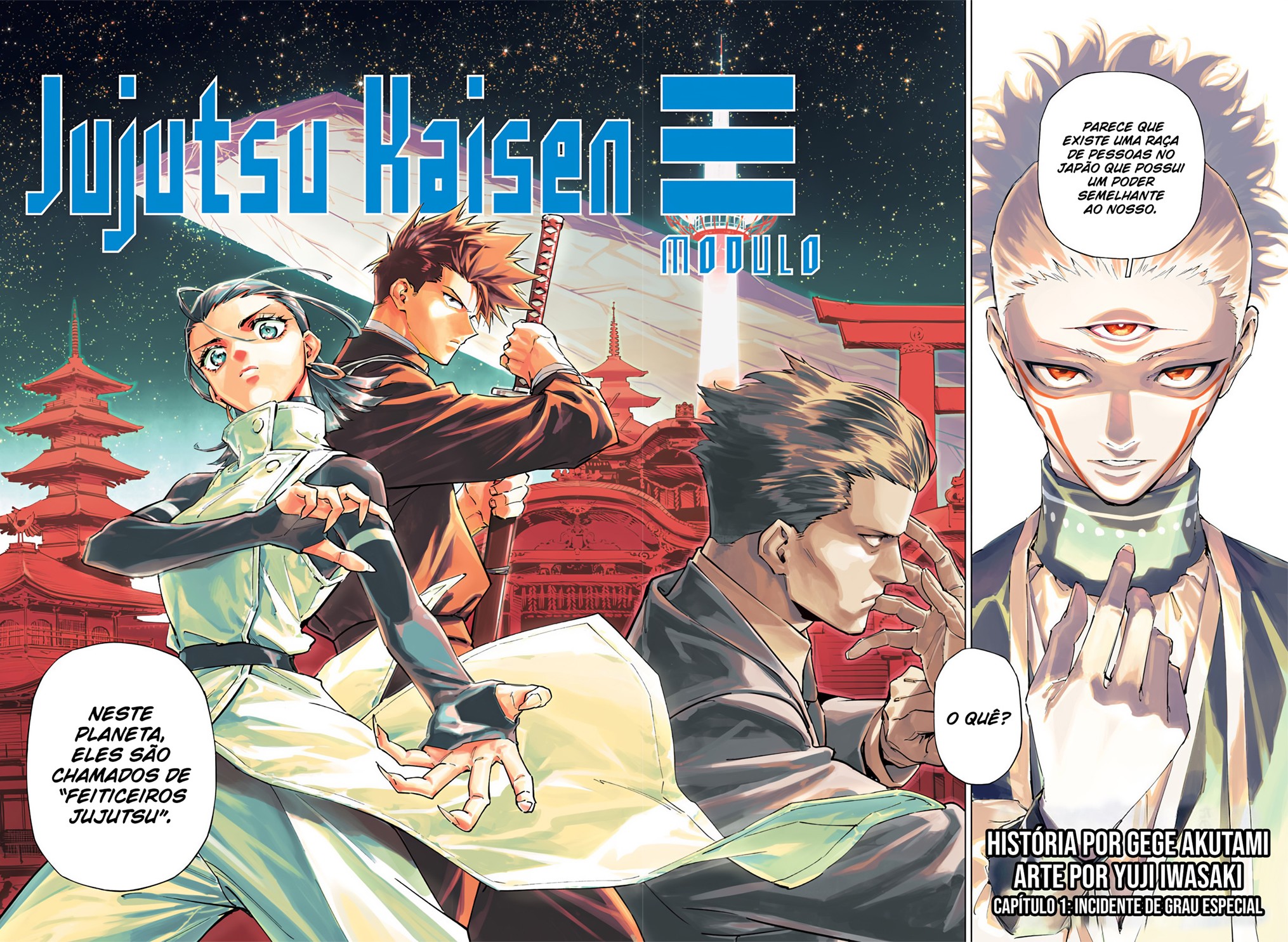 Read Jujutsu Kaisen Modulo PT-BR Manga Online