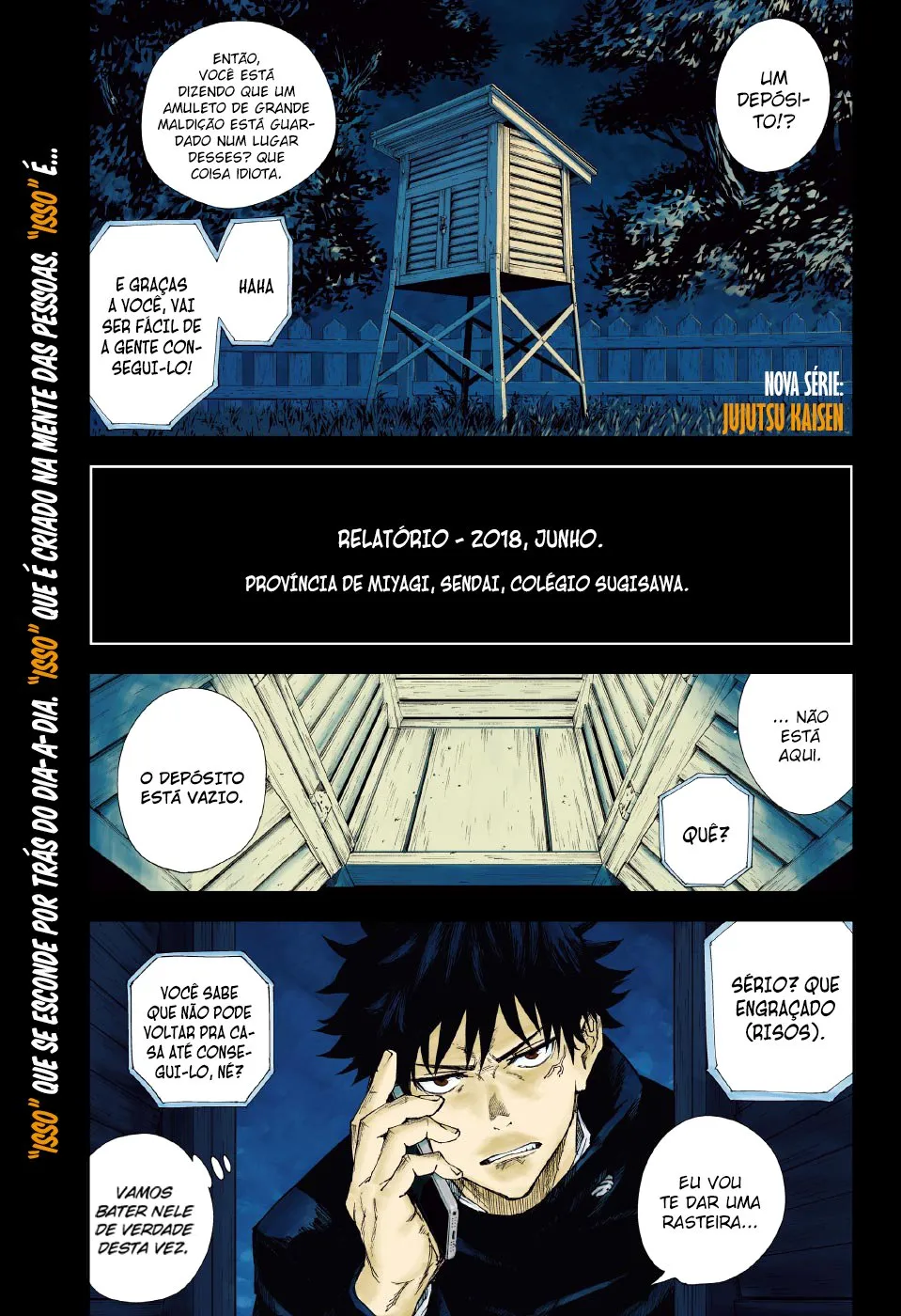 Read Jujutsu Kaisen PT-BR Manga Online