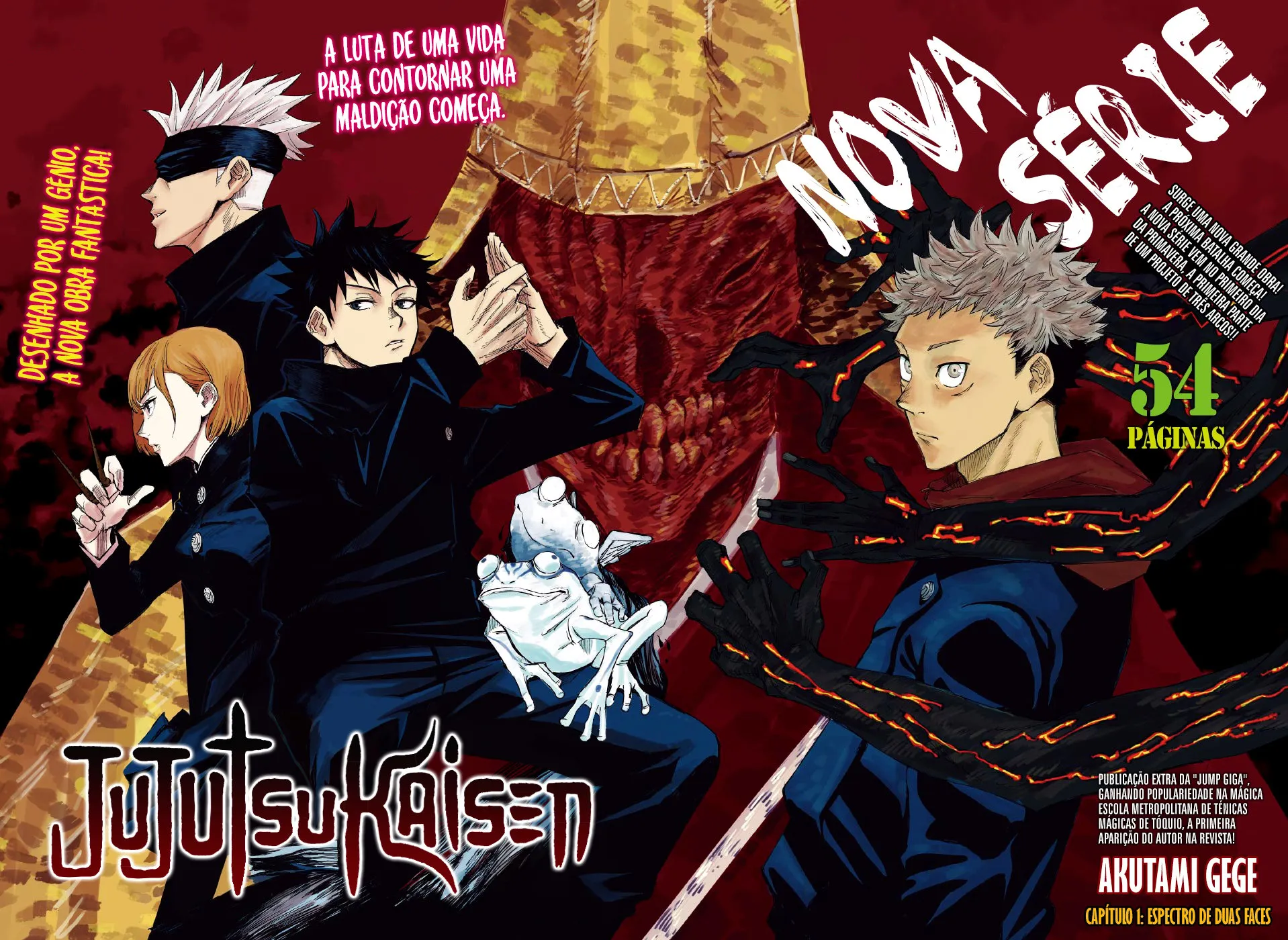 Read Jujutsu Kaisen PT-BR Manga Online
