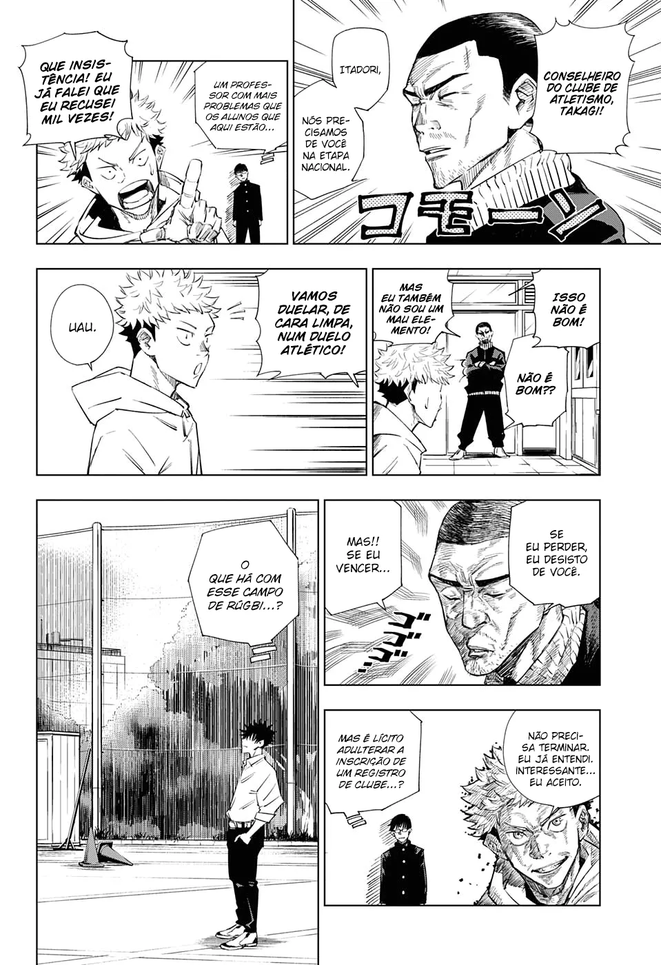 Read Jujutsu Kaisen PT-BR Manga Online
