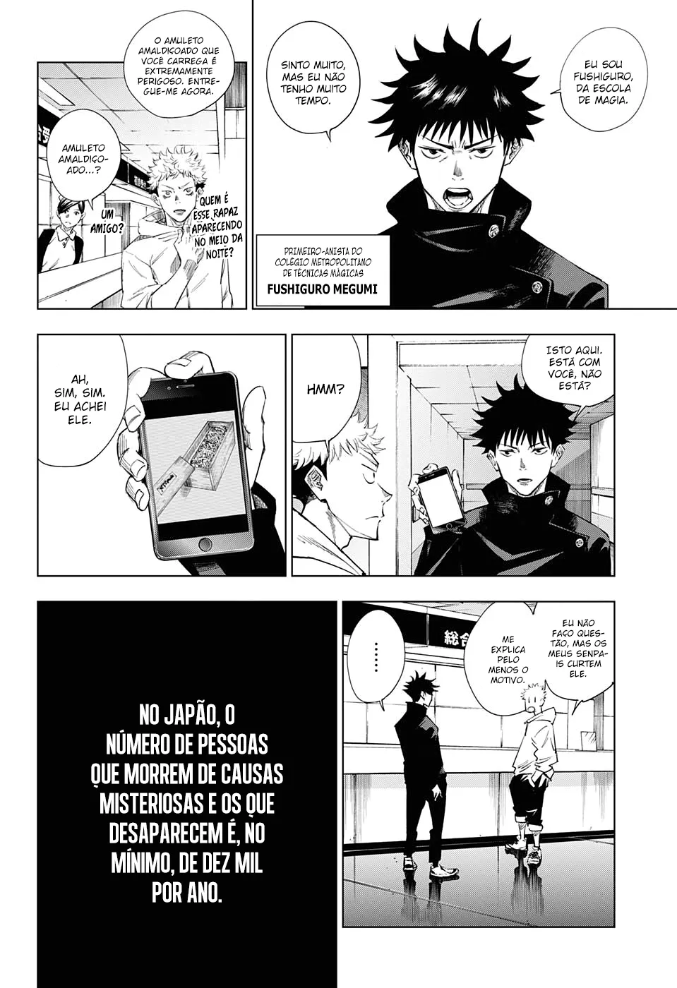 Read Jujutsu Kaisen PT-BR Manga Online