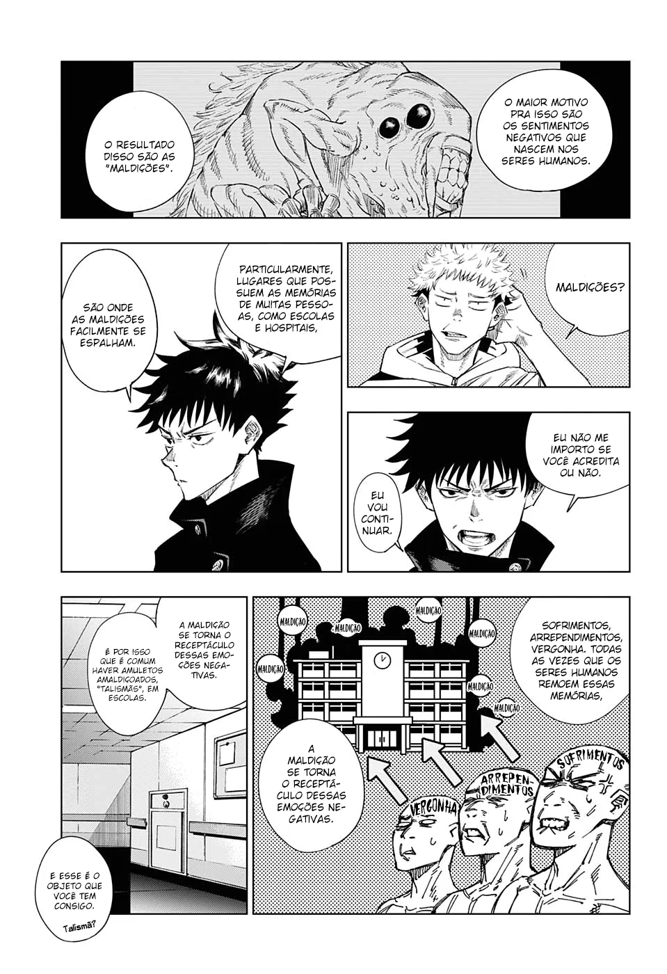 Read Jujutsu Kaisen PT-BR Manga Online