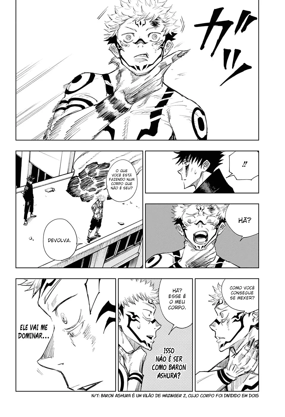 Read Jujutsu Kaisen PT-BR Manga Online