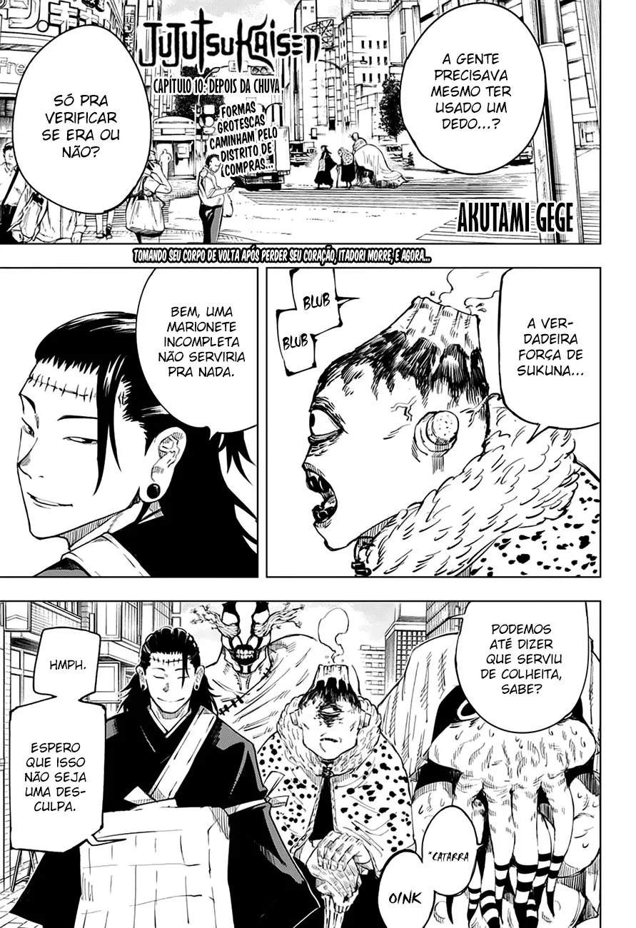 Read Jujutsu Kaisen PT-BR Manga Online