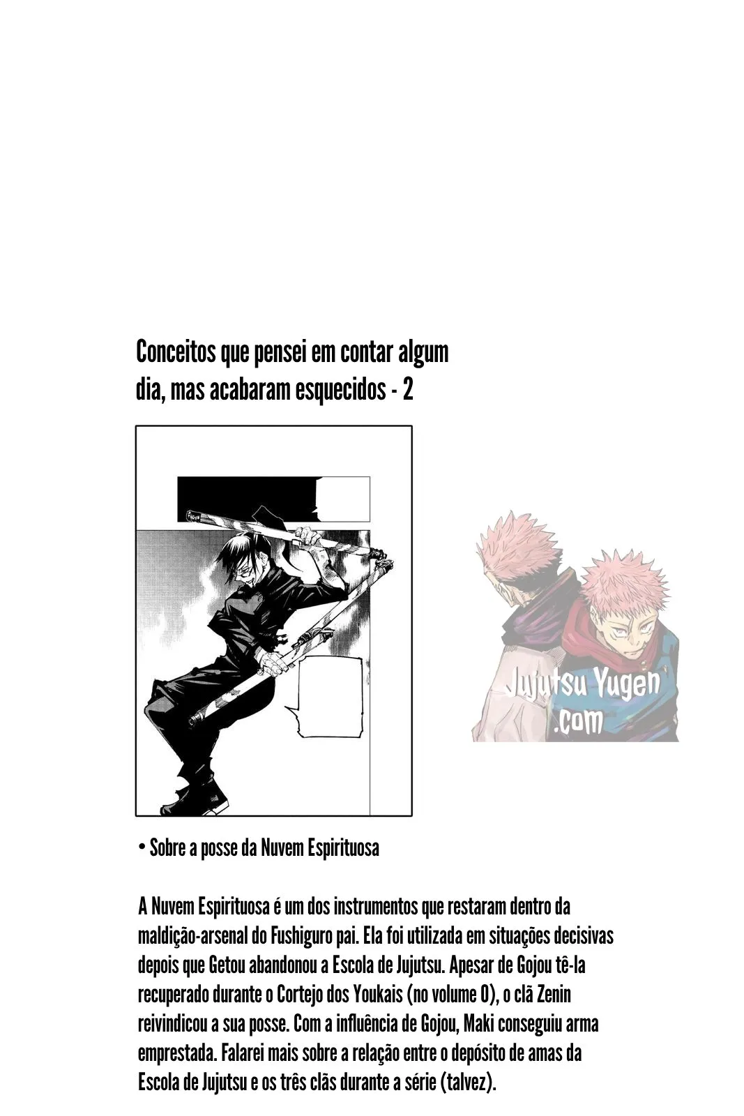 Read Jujutsu Kaisen PT-BR Manga Online