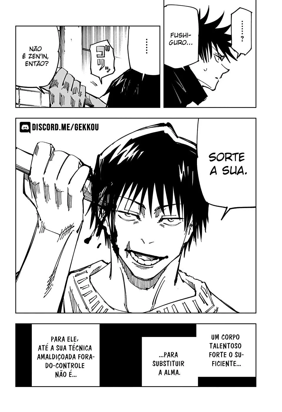 Read Jujutsu Kaisen PT-BR Manga Online