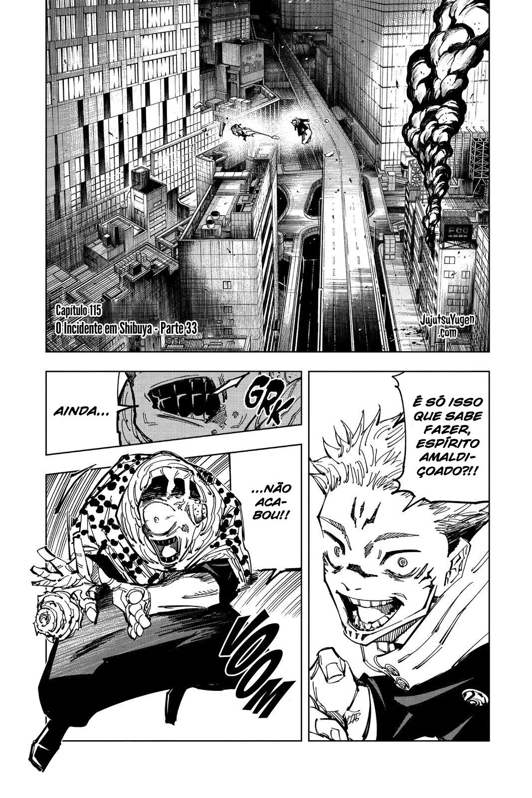 Read Jujutsu Kaisen PT-BR Manga Online