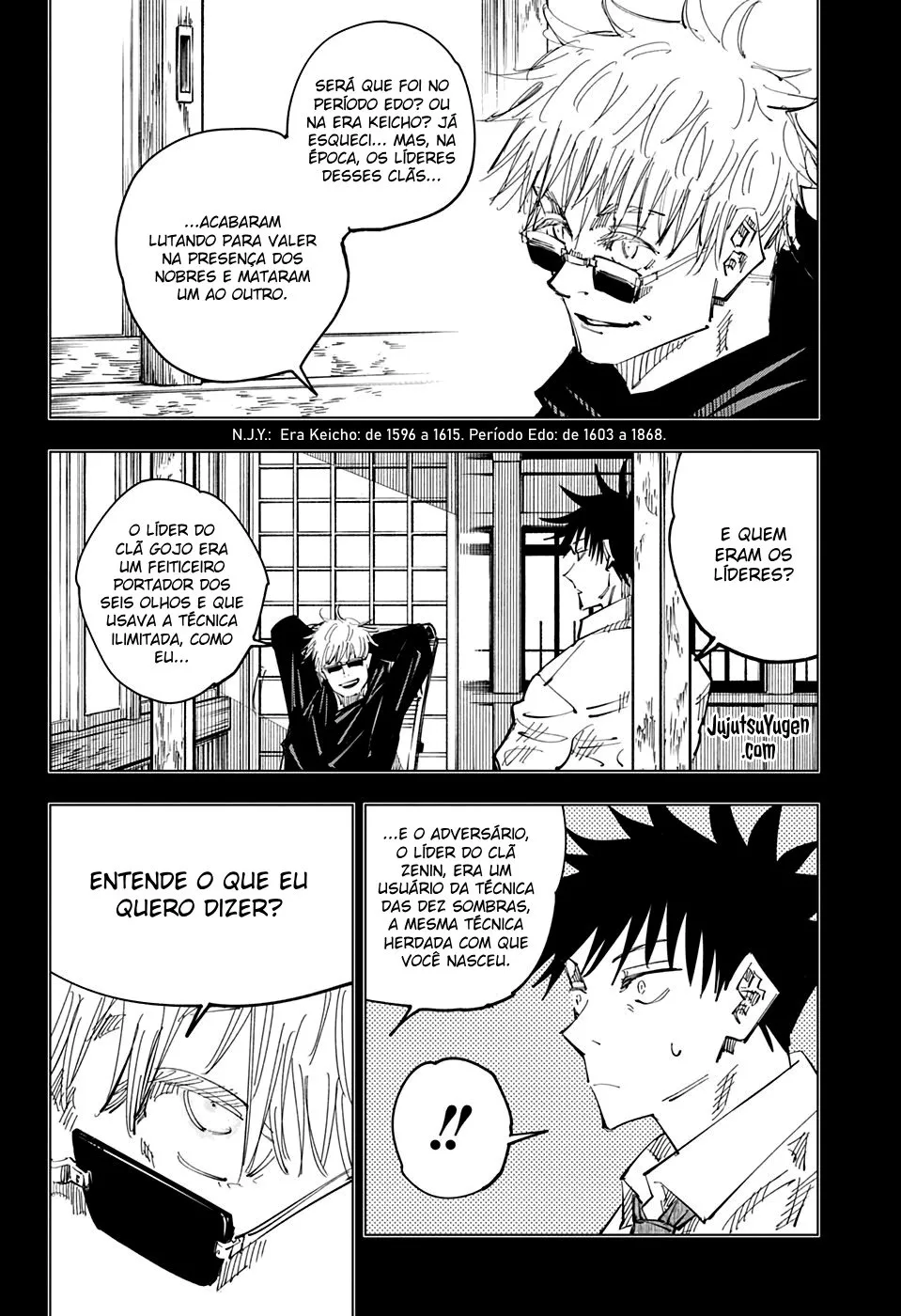 Read Jujutsu Kaisen PT-BR Manga Online