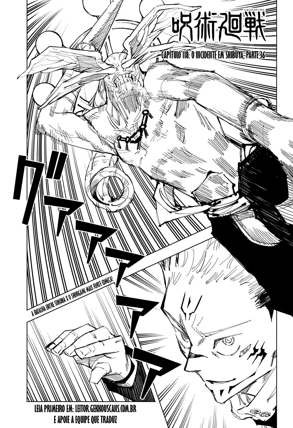 Read Jujutsu Kaisen PT-BR Manga Online