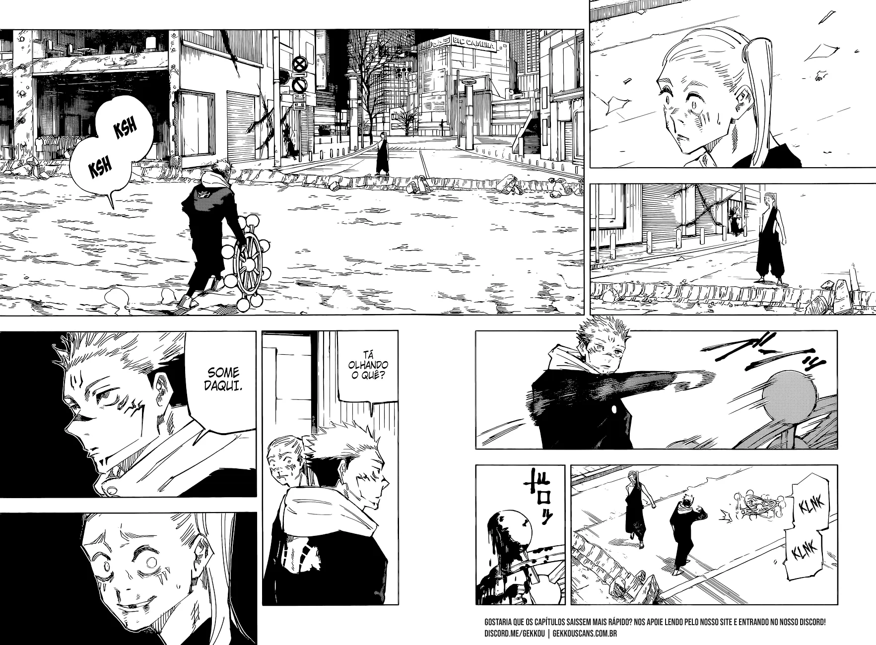 Read Jujutsu Kaisen PT-BR Manga Online
