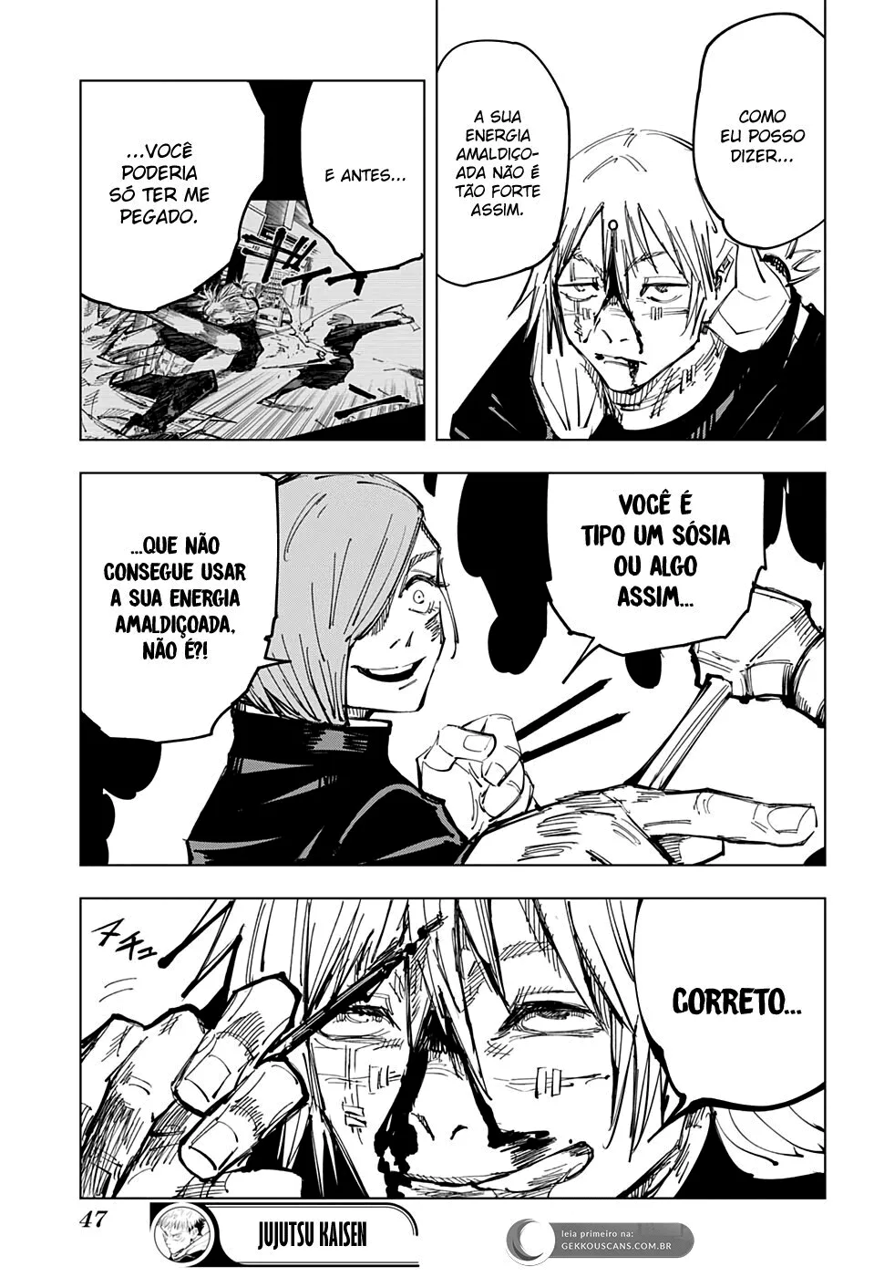 Read Jujutsu Kaisen PT-BR Manga Online