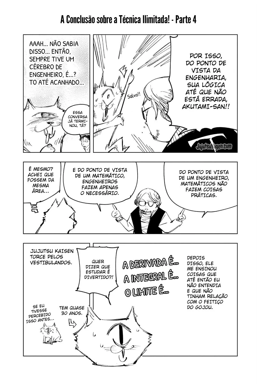 Read Jujutsu Kaisen PT-BR Manga Online
