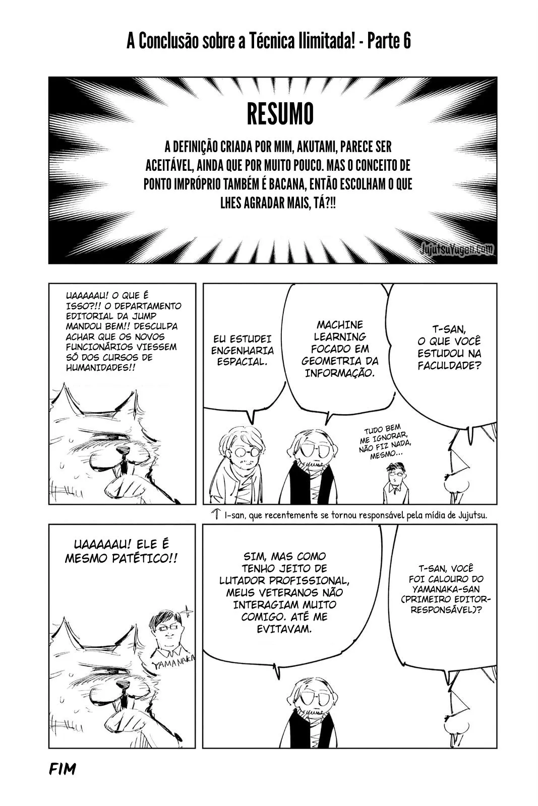 Read Jujutsu Kaisen PT-BR Manga Online