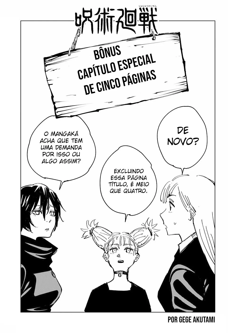 Read Jujutsu Kaisen PT-BR Manga Online