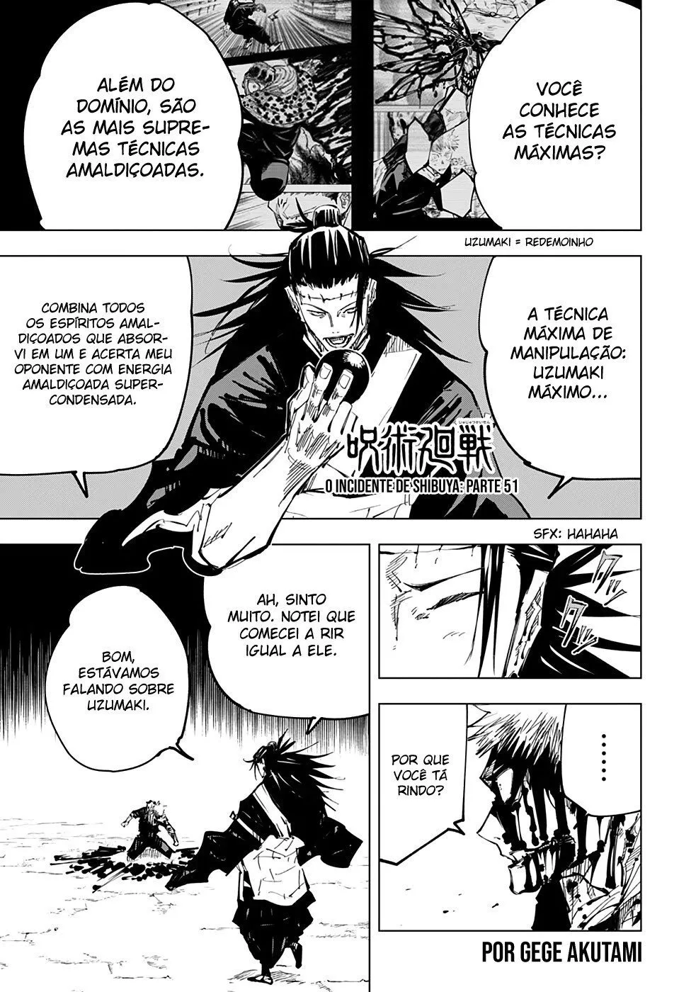 Read Jujutsu Kaisen PT-BR Manga Online