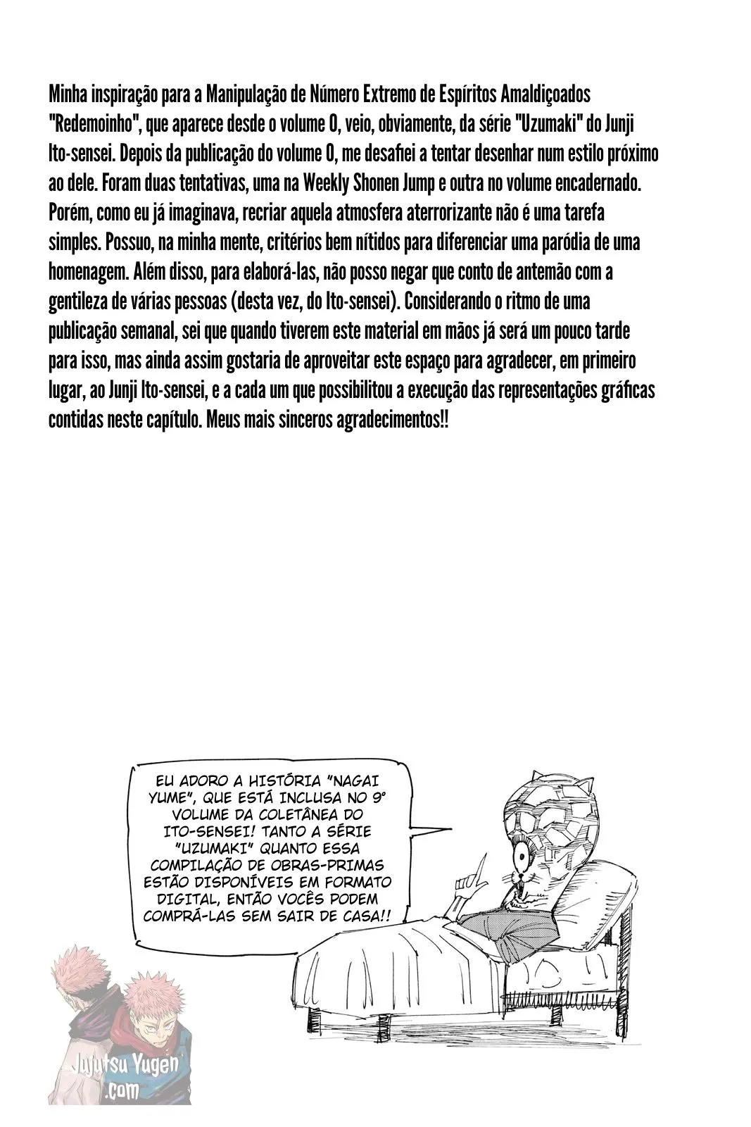Read Jujutsu Kaisen PT-BR Manga Online