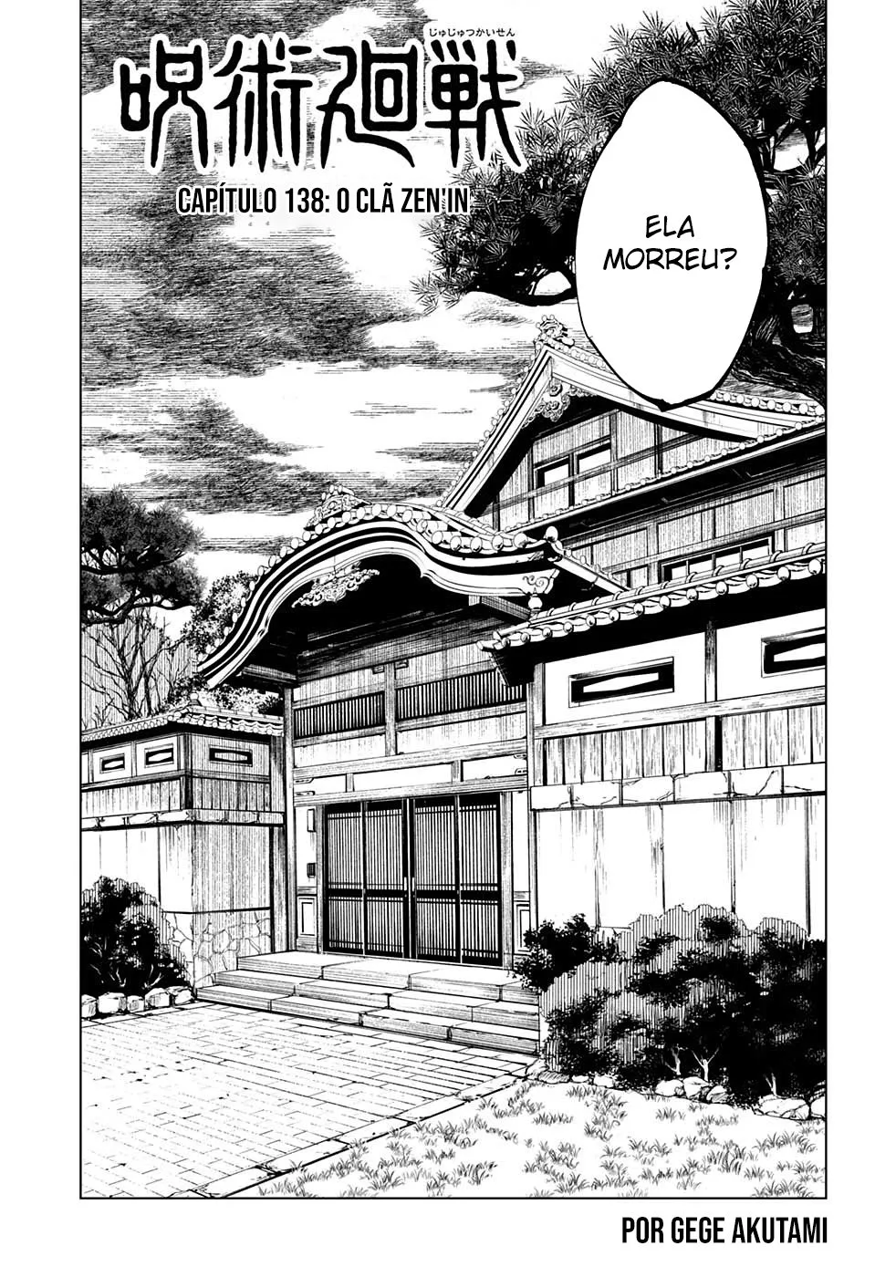 Read Jujutsu Kaisen PT-BR Manga Online