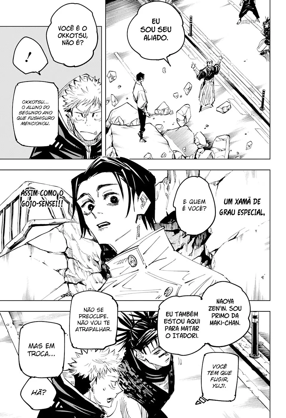 Read Jujutsu Kaisen PT-BR Manga Online