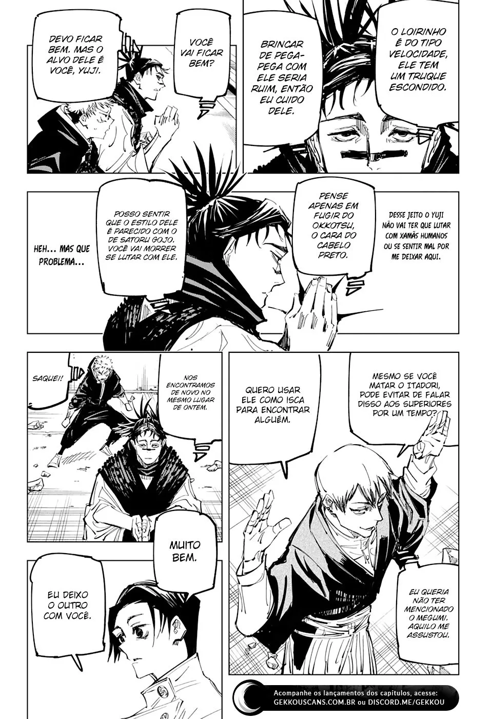 Read Jujutsu Kaisen PT-BR Manga Online