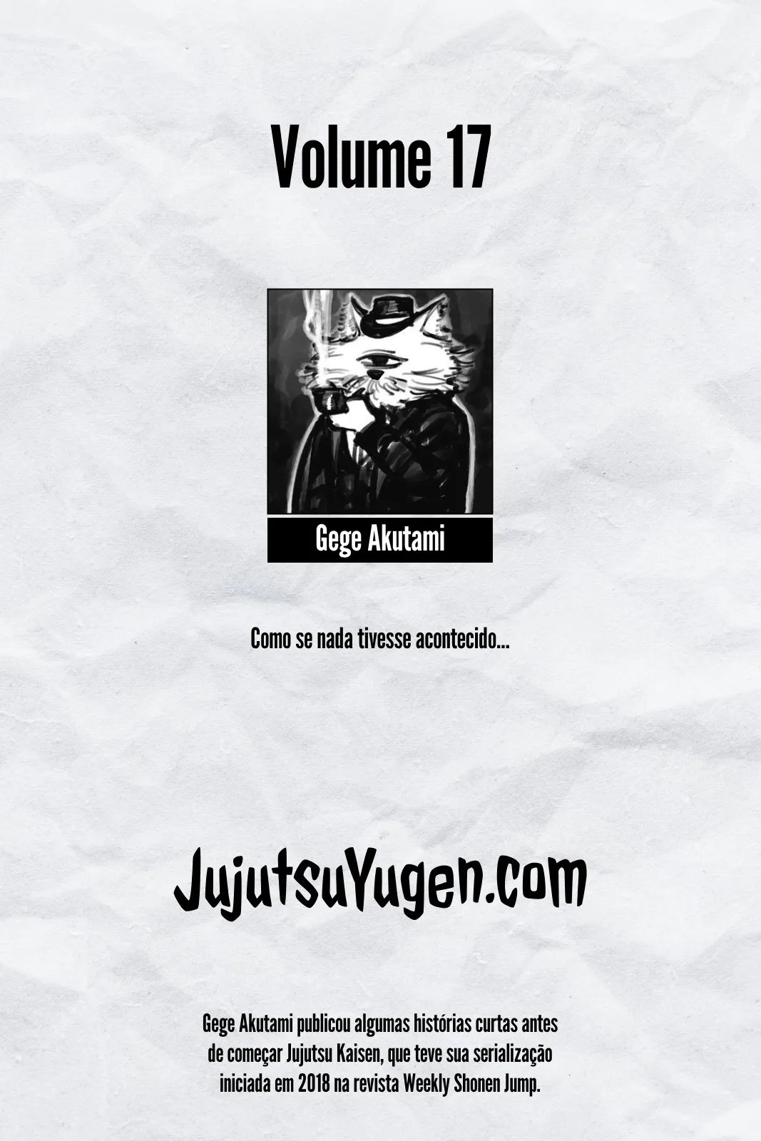 Read Jujutsu Kaisen PT-BR Manga Online