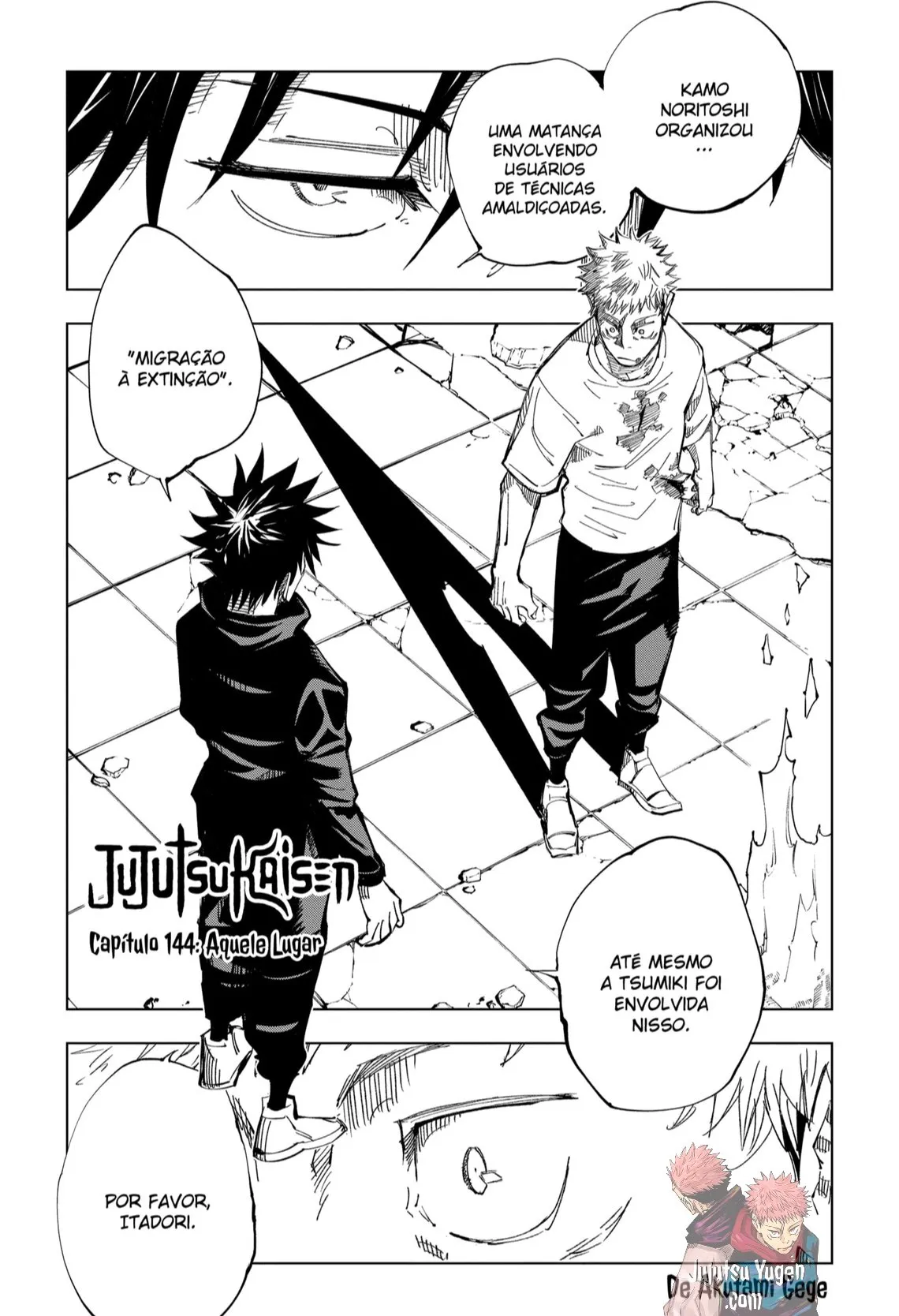 Read Jujutsu Kaisen PT-BR Manga Online