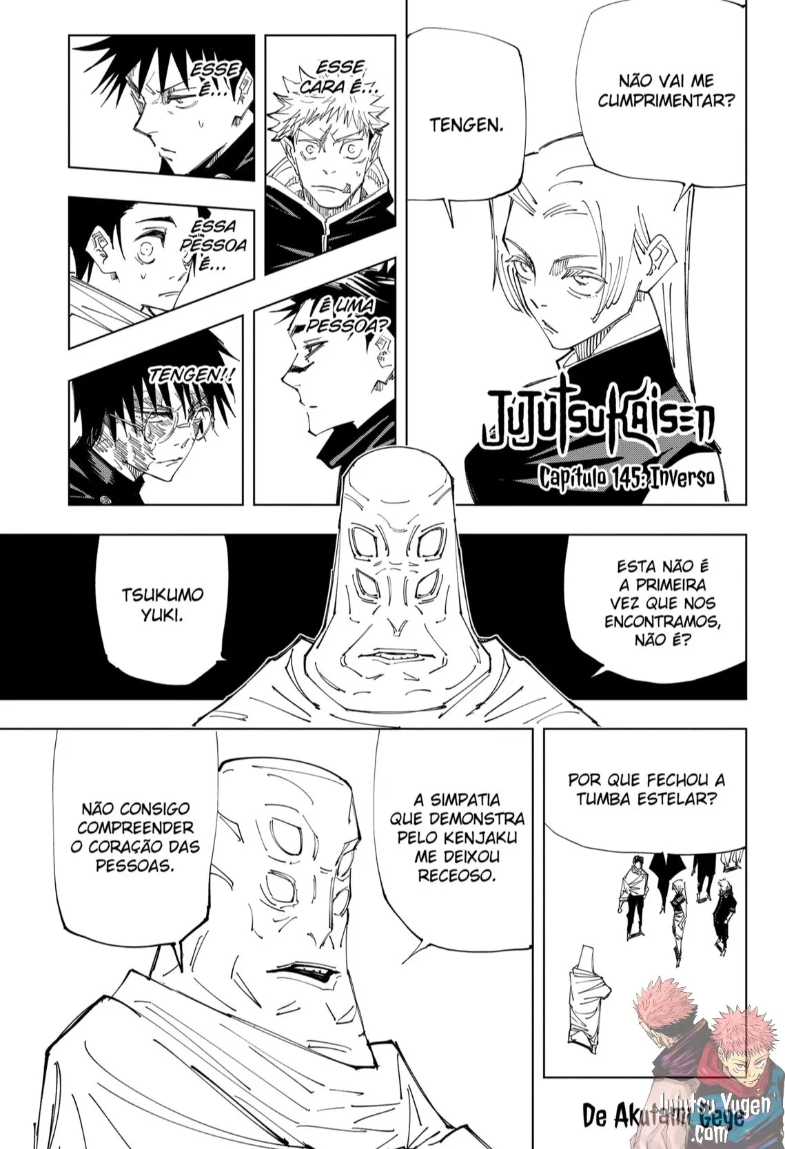 Read Jujutsu Kaisen PT-BR Manga Online