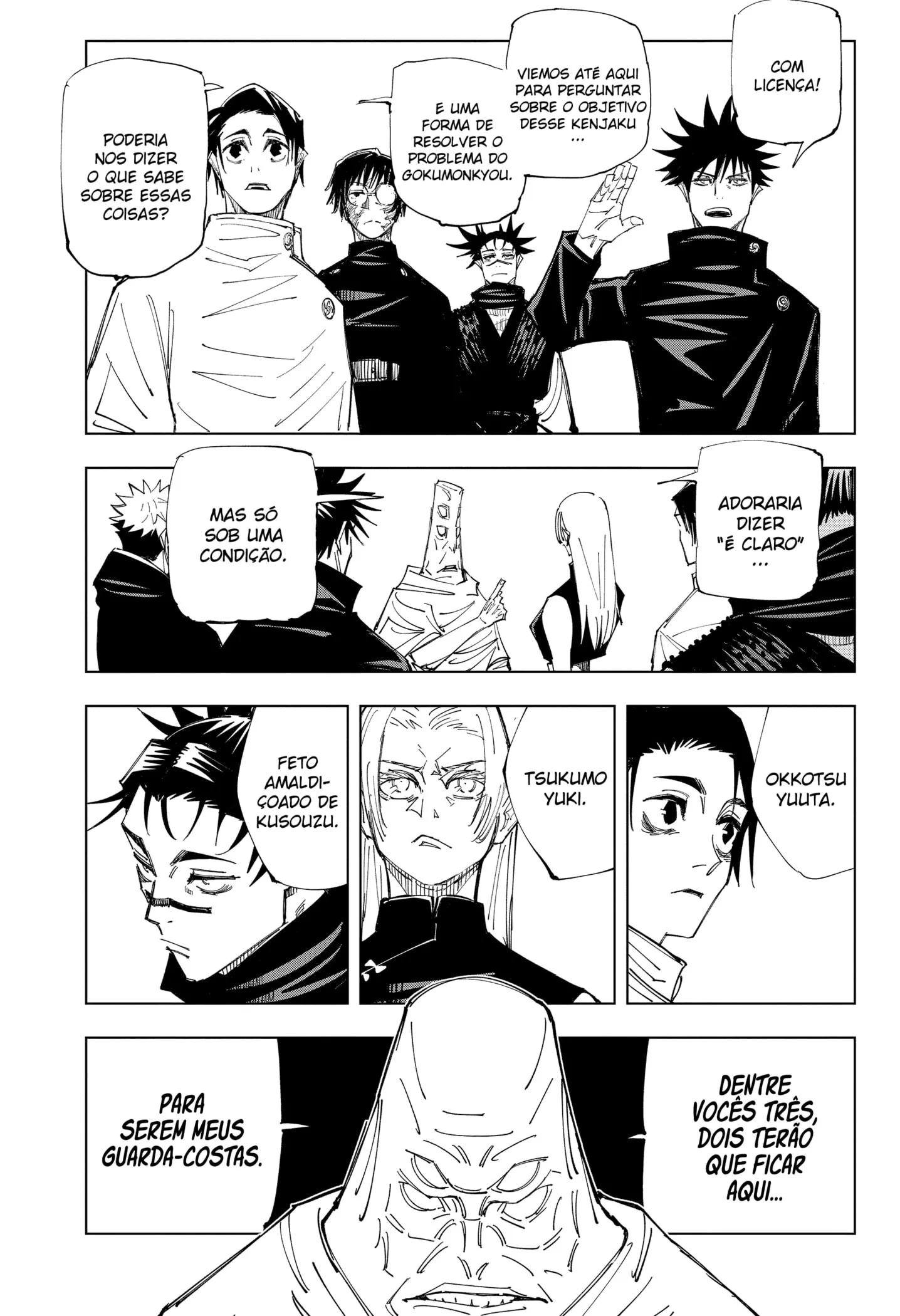 Read Jujutsu Kaisen PT-BR Manga Online