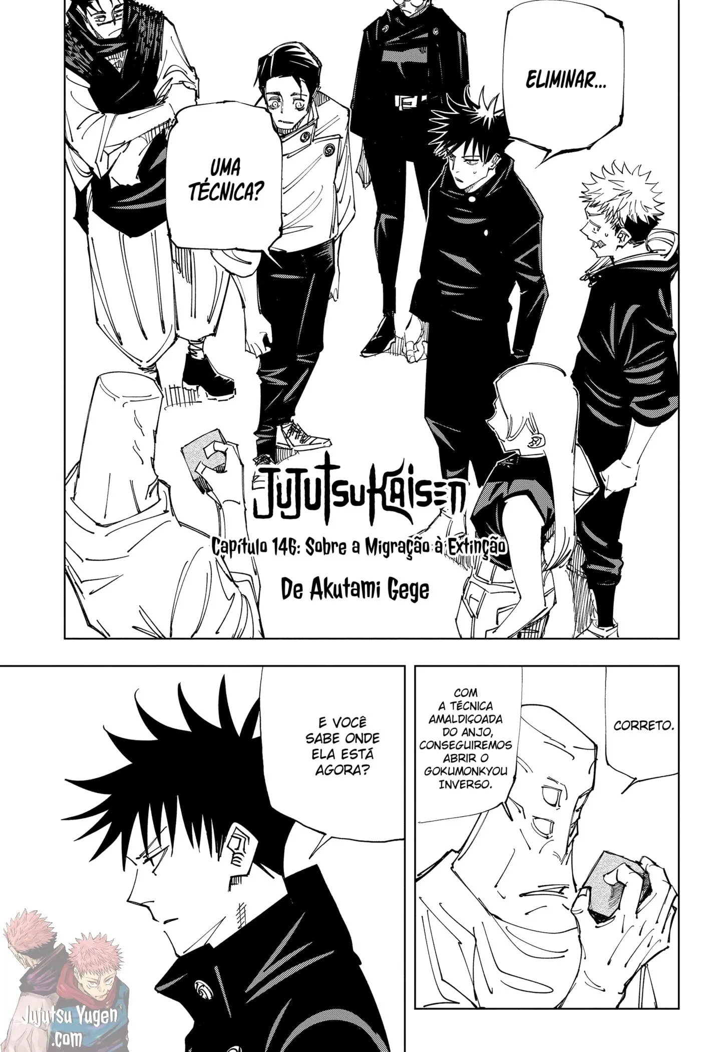 Read Jujutsu Kaisen PT-BR Manga Online