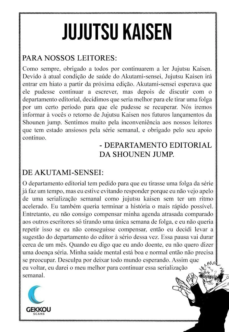 Read Jujutsu Kaisen PT-BR Manga Online
