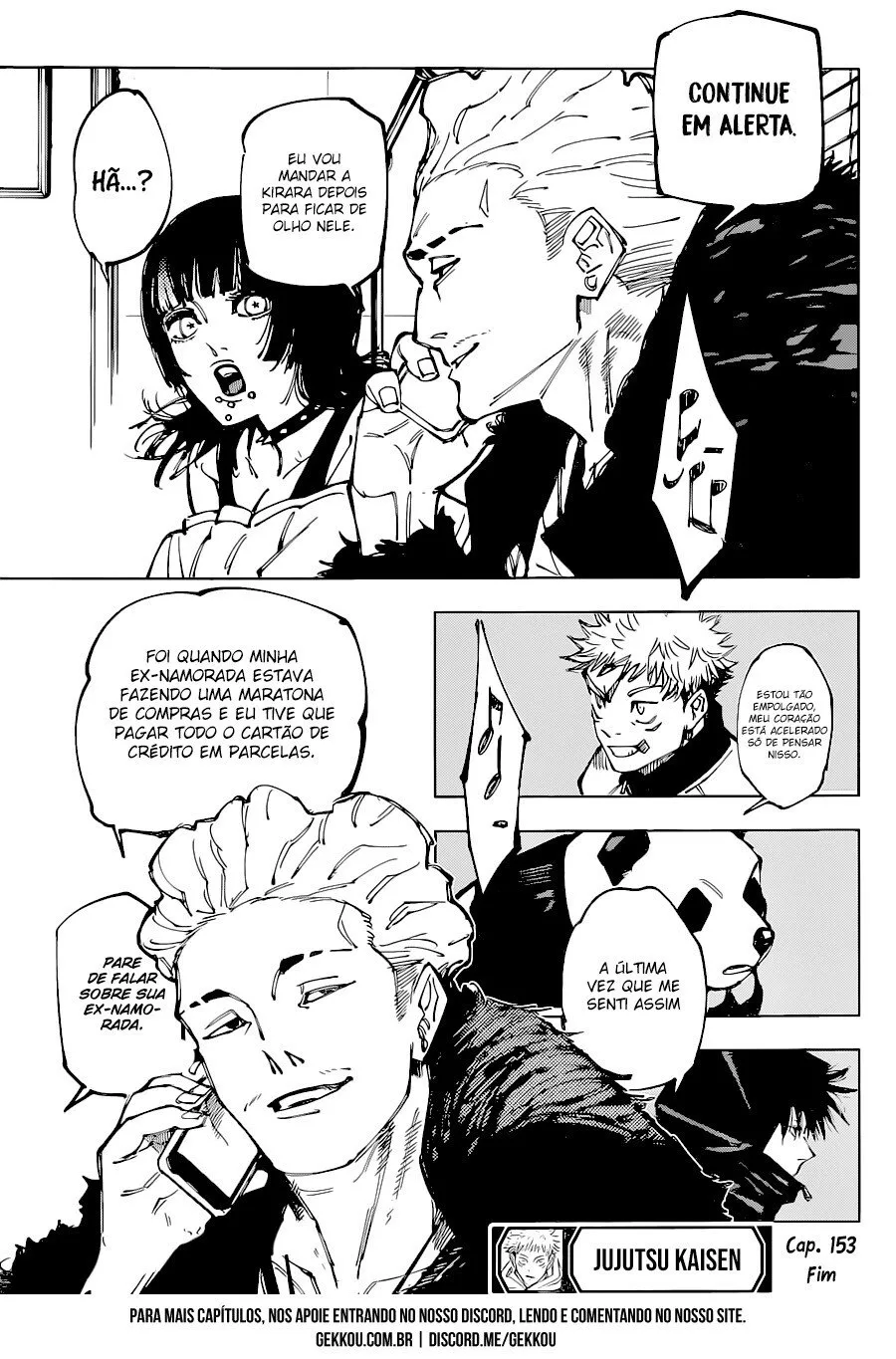 Read Jujutsu Kaisen PT-BR Manga Online