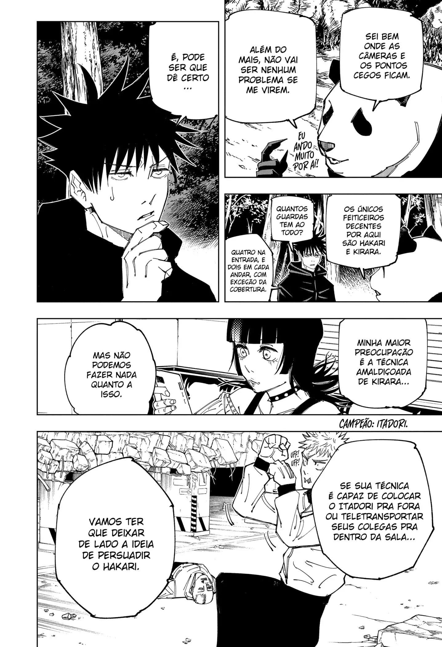 Read Jujutsu Kaisen PT-BR Manga Online