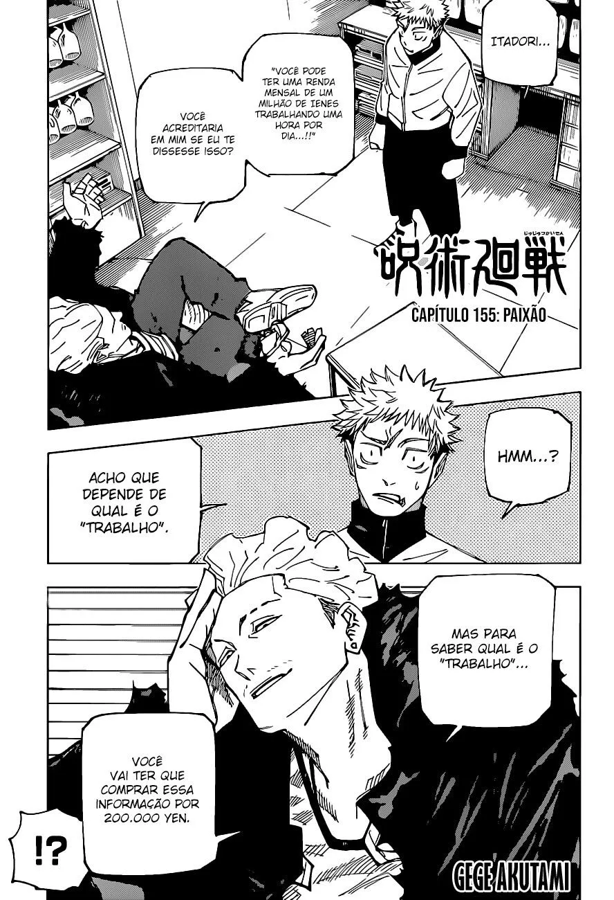 Read Jujutsu Kaisen PT-BR Manga Online