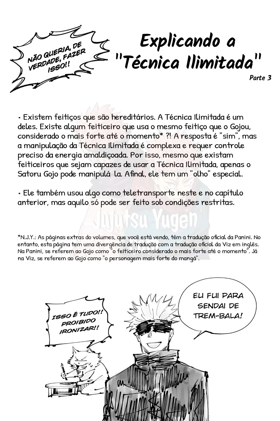 Read Jujutsu Kaisen PT-BR Manga Online