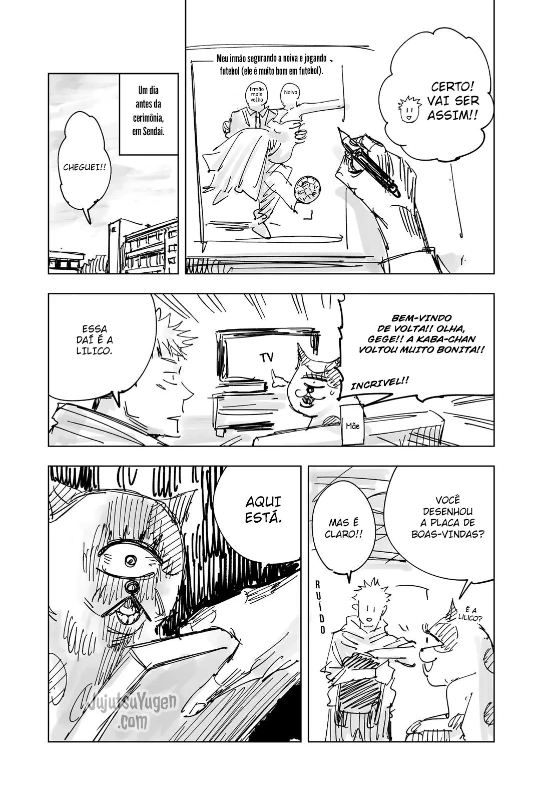 Read Jujutsu Kaisen PT-BR Manga Online