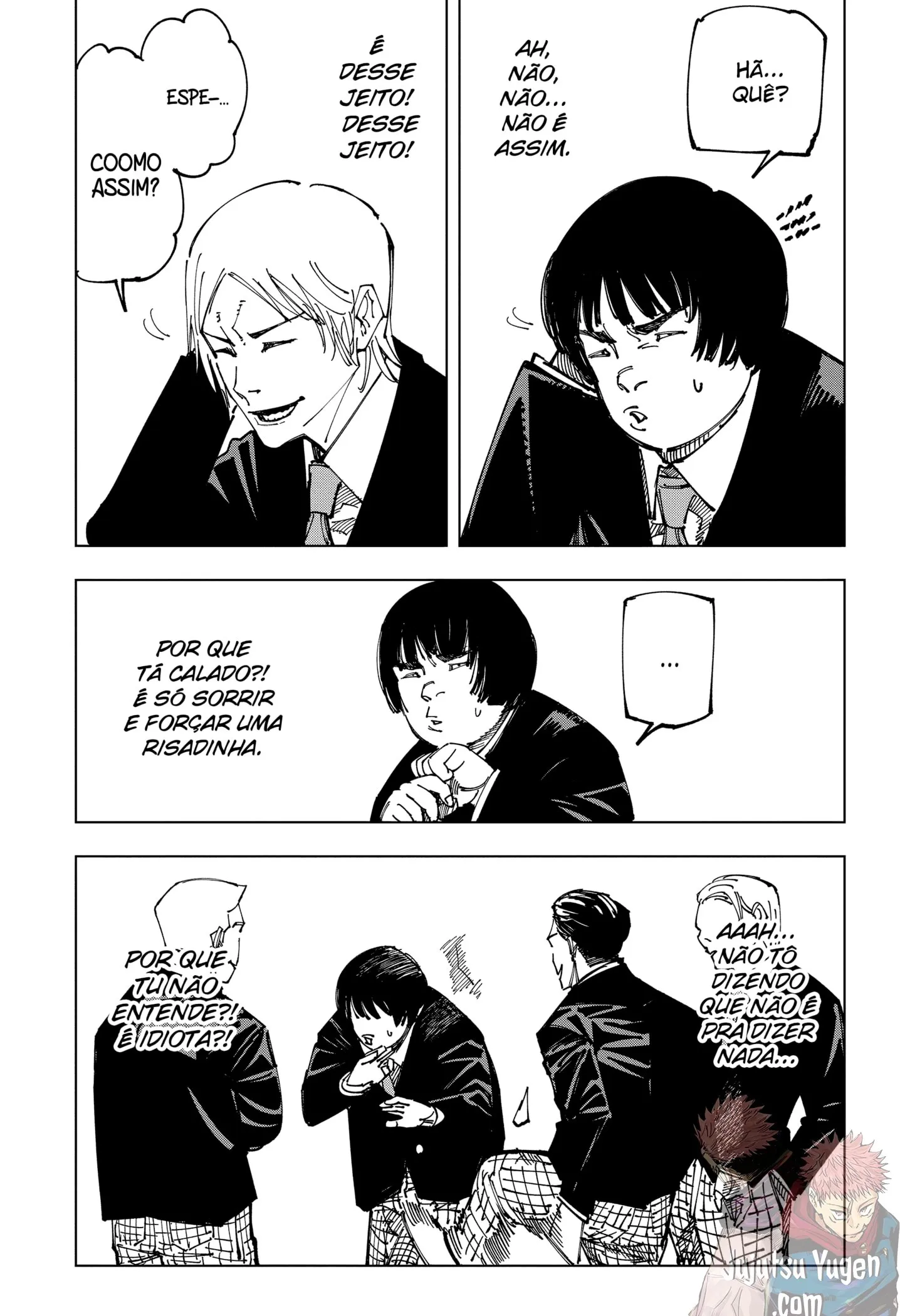 Read Jujutsu Kaisen PT-BR Manga Online