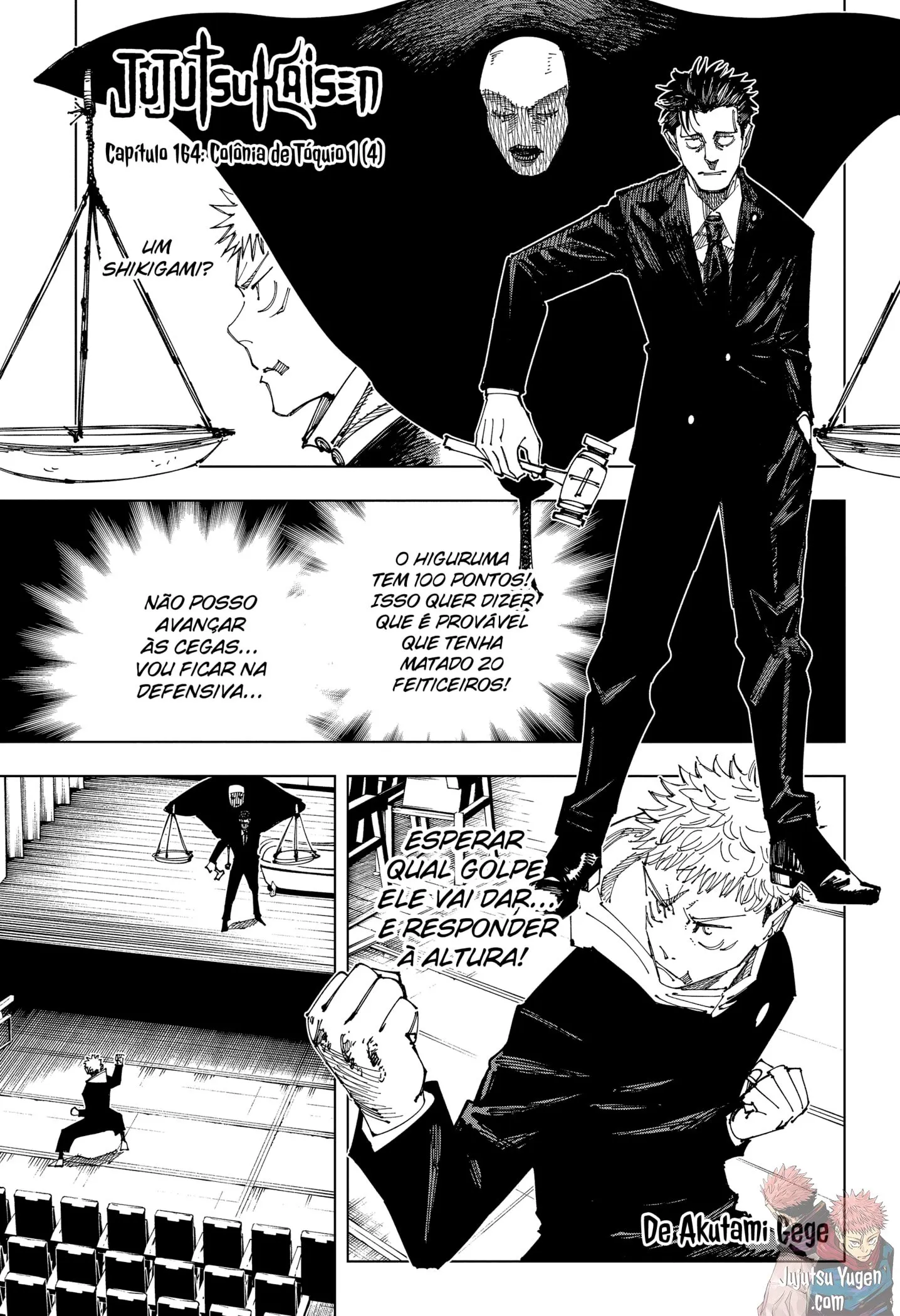 Read Jujutsu Kaisen PT-BR Manga Online
