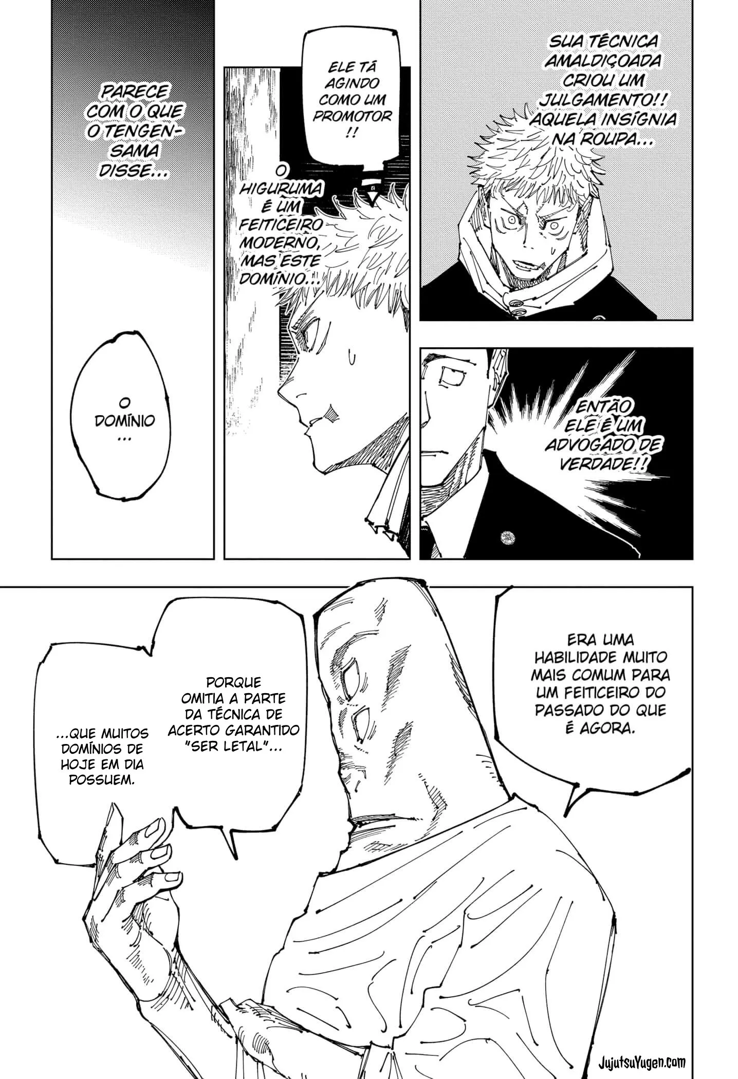 Read Jujutsu Kaisen PT-BR Manga Online
