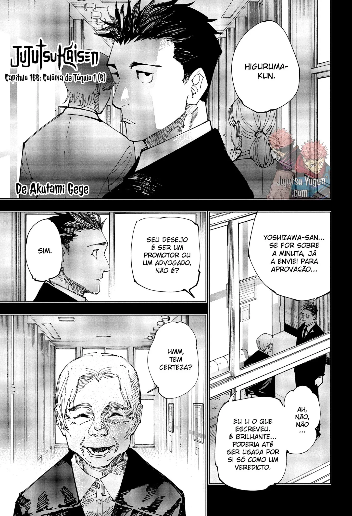 Read Jujutsu Kaisen PT-BR Manga Online