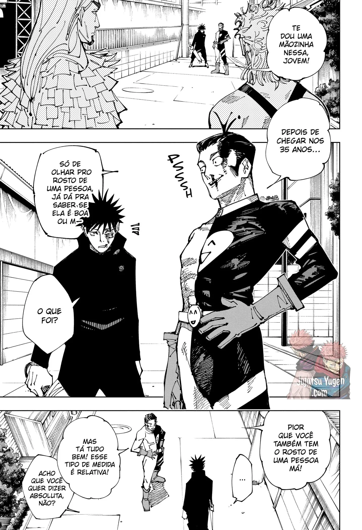 Read Jujutsu Kaisen PT-BR Manga Online