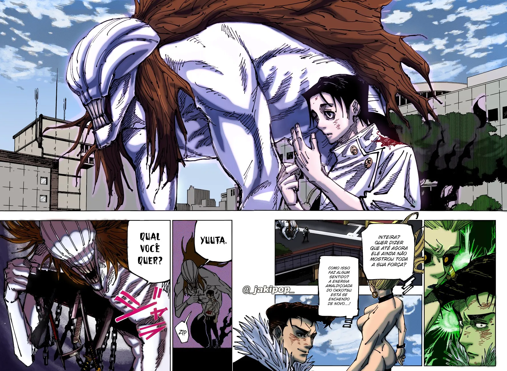 Read Jujutsu Kaisen PT-BR Manga Online