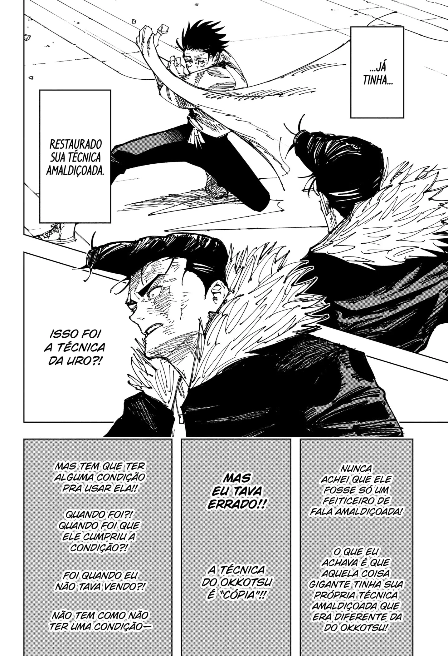 Read Jujutsu Kaisen PT-BR Manga Online