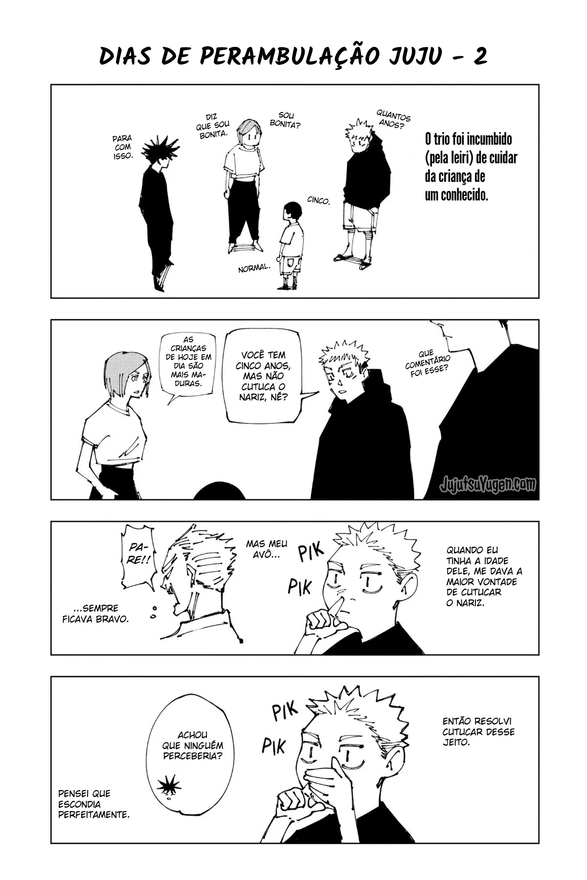 Read Jujutsu Kaisen PT-BR Manga Online