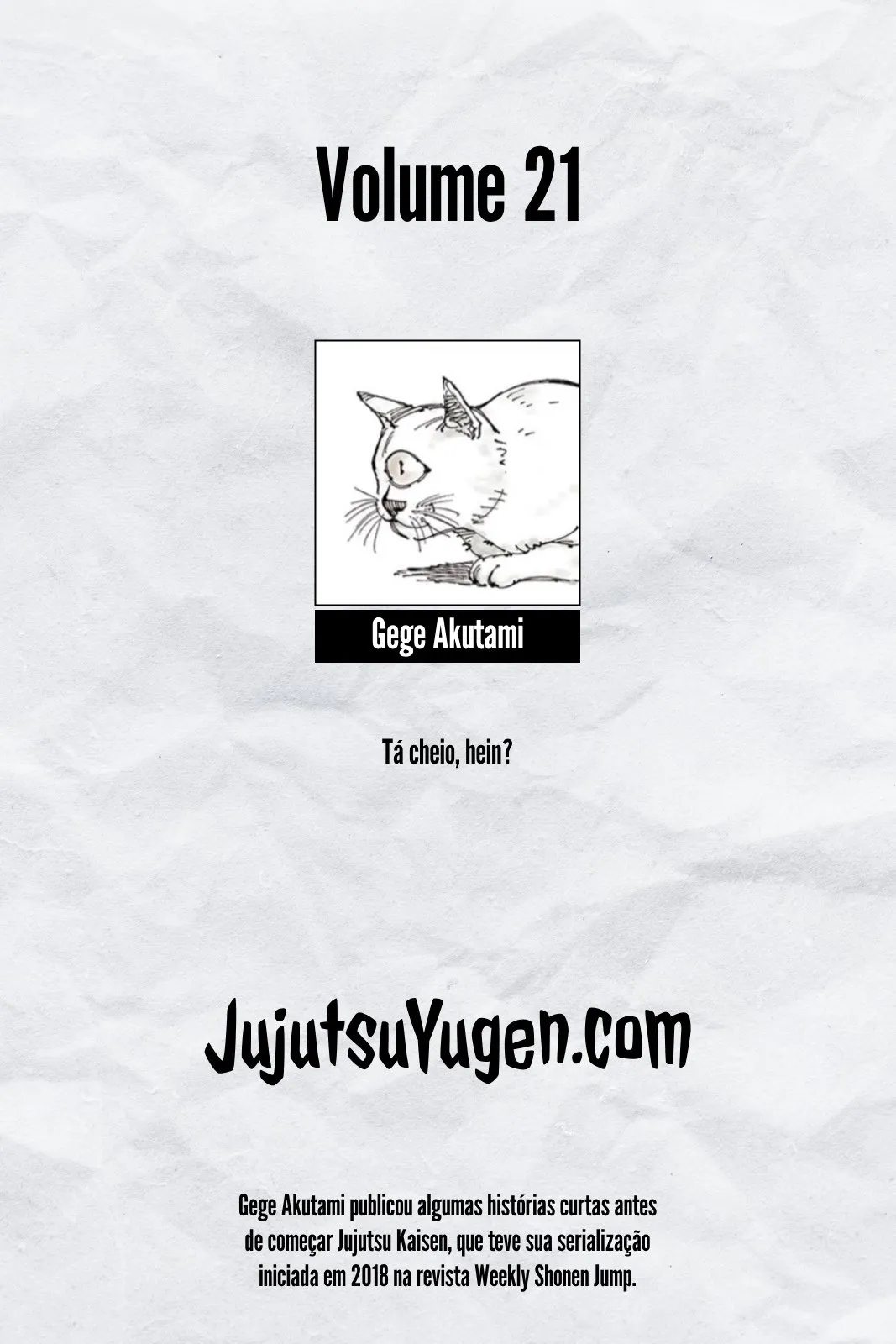 Read Jujutsu Kaisen PT-BR Manga Online